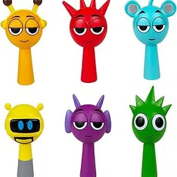 NHCDFA 6PCS Toy, Action Figure Collectible Character Figures 7.5-9cm Mini Figures Toy Figure Anime Gift Figurines Anime Anime Model-image-92