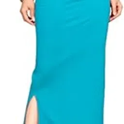 scube designs Cotton Blended Lycra Soft Comfy Slim Saree Silhouette Saree Shapewear Bottom Side Slits Petticoat,Skirts for Women & Girl,Shape Wear Dress for Saree-picture-34