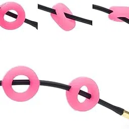 enakshi (label) 2 Pieces Glasses Ear Grips Round Ear Clips for Eyewear Children Adults Pink |Health & Beauty | Vision Care | Other Vision Care-picture-22