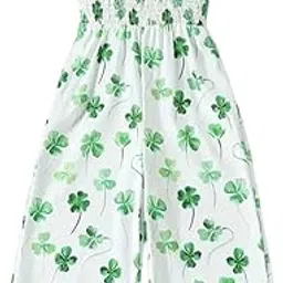 emblika Stylish Girls' Regular Fit Jumpsuit | All-Over Floral Print | Western Dresses | Strap Sleeve Jumpsuit | Girls Dungree | Printed Jumpsuit | Party Casual Wear Western Stylish Latest Collection-picture-11