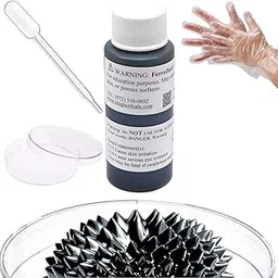 CMS Magnetics Magnetic Ferrofluid for Fun 2 OZ. Packed with Gloves and Dropper-picture-17