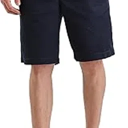 calvin klein jeans Regular-Fit Solid Mid Rise Shorts-picture-10