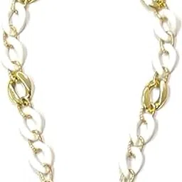 Heddz Acrylic Beads Handbag Chain|Replacment Strap For Handbags, Clutches, Wallets | The Hanging Buckle|Handbag Chain For Women & Girls| Length - 40 cms-picture-10