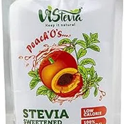 VIStevia Peach'O's Stevia Iced Tea Concentrate | Anti Diabetic, Natural SugarFree Ice Tea, Serves 10-12 Glasses - 150 ml-image-34