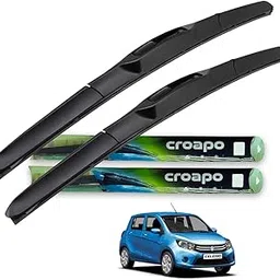 Croapo Front Hybrid Wiper Blades for Maruti Suzuki Celerio (All Models) – Set of 2 (Driver 21", Passenger 14") – Smooth Wipe, Silent Operation, All-Weather Performance-picture-22