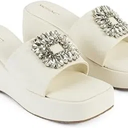 mosac Fashion Sandal Casual Platform Wedges Heels Sandals For Womens & Girls-picture-53