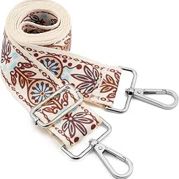 zooeass Silvery Buckles Wide Shoulder Strap Adjustable Replacement Belt Crossbody Canvas Bag Handbag-picture-13