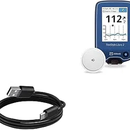BoxWave Cable Compatible with Freestyle Libre 2 Reader - DirectSync Cable, Durable Charge and Sync-picture-34