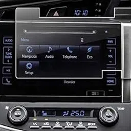 CAIDEN GUARDS Car Infotainment Navigation Music System Screen Protector Compatible With TOYOTA INNOVA CRYSTA 2.7 Gx Mt 8S CAR Touch Screen Infotainment System (7 Inch) (GLOSSY FINISH)-image-9