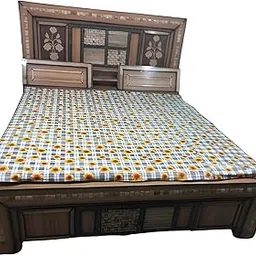 Sunflower MATTERESS PROTECTER Waterproof BEDSHEET/Breathable Cooling Hypoallergenic Material, Mattresses Cover for Bed, and Floral Patterned Bedsheet, King Size (72 x78) inch-image-65