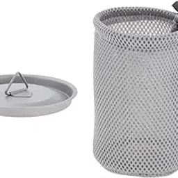 Merishopp Titanium Cup Lid Lightweight Camping Pot Lid for Traveling Trekking Climbing L-picture-30