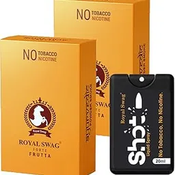 ROYAL SWAG Ayurvedic Herbal Cigarettes, Frutta Flavour Smoke King Size(20 Sticks) With 20ml Shot Anti Tobacco and Anti Addiction Mouth Spray(De-Addiction) | 100% Tobacco Free and Nicotine Free-picture-36
