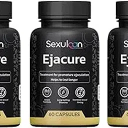 Ejacure Men’s Wellness Capsules | Natural Vitality, Stamina & Energy Booster | Strength & Confidence – 60 Capsules (Pack of 3)-picture-10