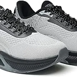 asian Powerplay-23 Men’s Running Shoes | Lightweight Sports Sneakers with Soft Cushion Sole | Breathable Knit Upper | Ideal for Gym, Walking, Jogging, Training-picture-18