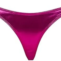 daddy come Women’s Faux Leather G-String Panty | Stretchable Honeymoon & Intimate Wear Lingerie | Minimal Coverage Thong for Special Occasions-picture-14