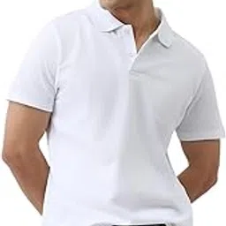 urbano fashion Men's Solid Regular Fit Half Sleeve Cotton Polo T-Shirt-picture-12