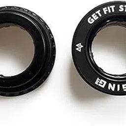 STYLEHEAVEN 2X Barbell Clips Collars Easy Installation Weight Clamp for Home Workout Gym Black-picture-17