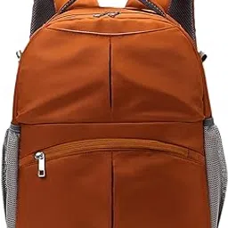 CALANDIS® Baby Diaper Bag with Side Pockets Waterproof Dry and Wet Separation Tote Orange | Diaper Bags | Diapering-picture-48