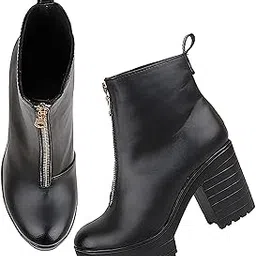 franino paris Smart Casual Fashionable Comfortable Stylish Front Chain Boots for Girls Boots For Women-picture-13