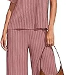 keri perry Women dress | jumpsuits stylish | Strip printed | neckline Crew | formal casual-picture-12