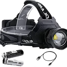 Kytaste LED Rechargeable Headlamp Bright Waterproof USB Rechargeable Headlamp for Outdoor Camping, Running, Cycling,Climbing,Etc(1 pc)-picture-10