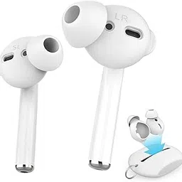 AHASTYLE Wireless In Ear Earbud Cover with Mic (White)-picture-19