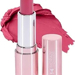 Moraze Weightless Creme Finish Lipstick, 4.2g | Creamy Finish | Smooth Texture | Long Lasting Rich Color | Hydrated Lips | Vitamin E, Jojoba Oil, Shea Butter, Almond Oil (Boss girl vibbin, 4.2g)-picture-35