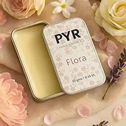 PYR Solid Perfume for Men & Women | Flora Long-Lasting & Strong Fragrance | Non-Greasy & Travel-Friendly | Perfect for Date Night & Gifting | 10gm-image-9