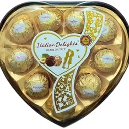 Italian Delights Chocolate Box -HEART SHAPE T 12 ROCHER-picture-57
