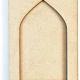 Craft Shop India Jharokha MDF Cutout for DIY Art and Craft, Clay Art, Acrylic Art and Lippon Art 13X9(in) | 33.02X22.84(CM) D2-picture-10