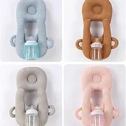 ZOOMELLA Baby Feeding Pillows Bottle Holder Infant Nursing Pillows for Baby Gray-picture-46