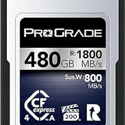 ProGrade Digital CFexpress™ 4.0 Type A Memory Card (480GB) Iridium-image-16