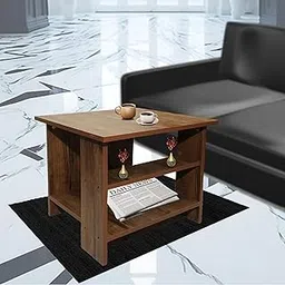 AAROORA Engineered Wood Centre and Coffee Table for Living Room & Reception | Modern Home Décor Table | Stylish & Durable Wooden Table (24X24 Inches | 60x60 CM) | Multipurpose Use-picture-11