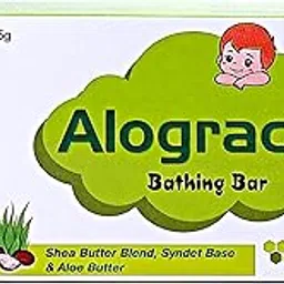 Alograce Mild & Gentle Baby Soap | Enriched with Aloe & Shea Butter | 75g (Pack of 1)-picture-10