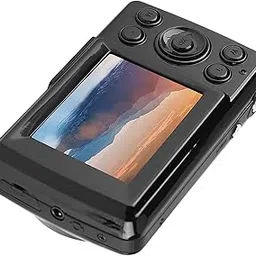 topincn Video Camera, 16X Zoom Digital Camera Recorder Vlogging Camera with Fill Light 2.4" LCD Display for Outdoor(Black)-picture-33
