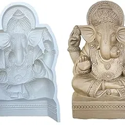 Ganapati dagdusheth Ganesha Idol Making Mold/Mould Hight 11 inch-picture-16