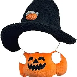 PATPAT® Suitable Clothes for Dolls (only Clothes) - A 2-Piece Set of Cute Pumpkin Costumes and Witch Hats to Create a Ghostly Halloween Look-picture-17