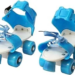 STAZIE|Boy Roller Skates for Kids Age Group 5-15 Years Adjustable Inline Skating Shoes (Pink)-image-44