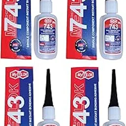 grow basket Super Bond 743 Fast Strongest Bonding Adhesive Single Component Easy to Use Net -| Pack of 4 x 20 g-picture-14