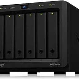 Synology 6-Bay 2.5" NAS DS620slim (Diskless) - Black Metal Tabletop/Rack Mount Server NAS with 2GB DDR3L RAM-picture-17