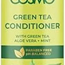 Cosmo Hair Care Green Tea Conditioner 480ml | Fortifying Treatment For Stronger, Thicker Hair | Ph-balanced, Paraben Free With Aloe Vera + Mint | All Hair Types-picture-47
