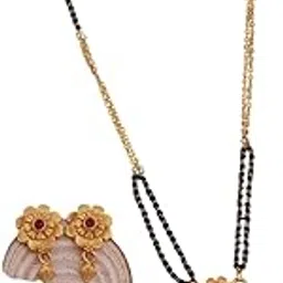 wuzong Designer Long Mangalsutra for Women – Graceful & Timeless Jewelry Piece-picture-20