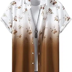 hmkm Shirt for Men || Opaqu Cotton Shirts for Men || Regular Fit Solid Shirts for Men || Spread Collar & Half Sleeve Shirt || Casual, Office Wear Shirt for Men.-picture-10