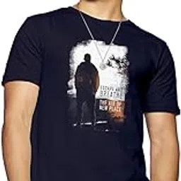bewakoof Men's Printed 100% Cotton T-Shirt - Regular Fit, Round Neck, Half Sleeves-picture-18