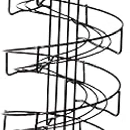 UJEAVETTE Spiral Egg Dispenser Multifunctional Rotating Egg Holder for Cabinet Kitchen-image-27