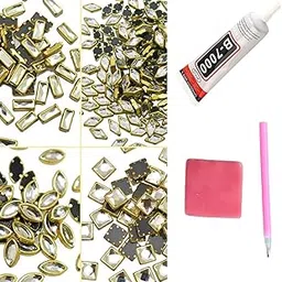 B7000 Adhesive Glue, Clear, High Viscosity, 50ml Tube, Water Resistant, for Rhinestone Crafts, Jewellery, Embroidery, Bangles, Decoration-picture-54