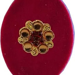 Handmade Fancy Stone stud Work Saree pin Brooch for Women Jewellery Latest Stylish Crystal Unisex Floral Shape Brooch for Women/Girls (sku-bro2641)-image-55