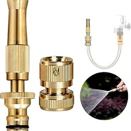 Kian 1/2'' Water Hose Nozzles for Garden Hoses,Adjustable Function,Fits Standard Hoses, Car,Bike,Window Cleaning,Garden Sprayer, Spray Nozzle,Power Washer Nozzle-picture-37