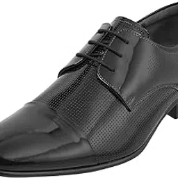 Men Leather Lace-up Shoes, (19-47)-image-3
