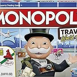 Monopoly - Travel World Tour Board Game, for Families and Kids Dry-Erase Gameboard - Borad Game for Boys and Girls Ages 8+ for 2-4 Players-image-39